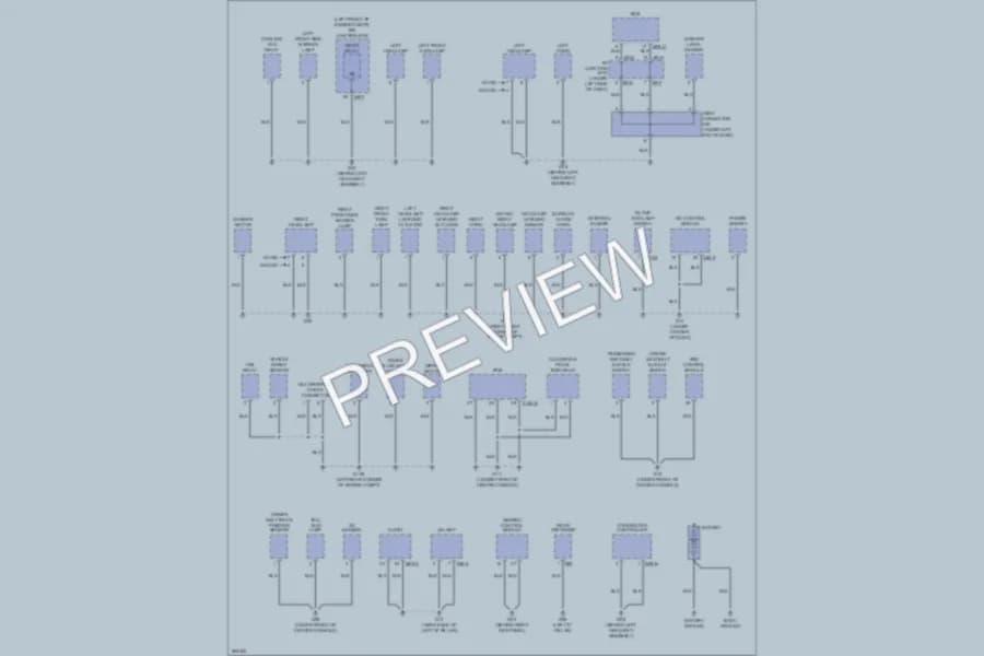 2007 Kia Amanti Ground Distribution wiring diagram preview