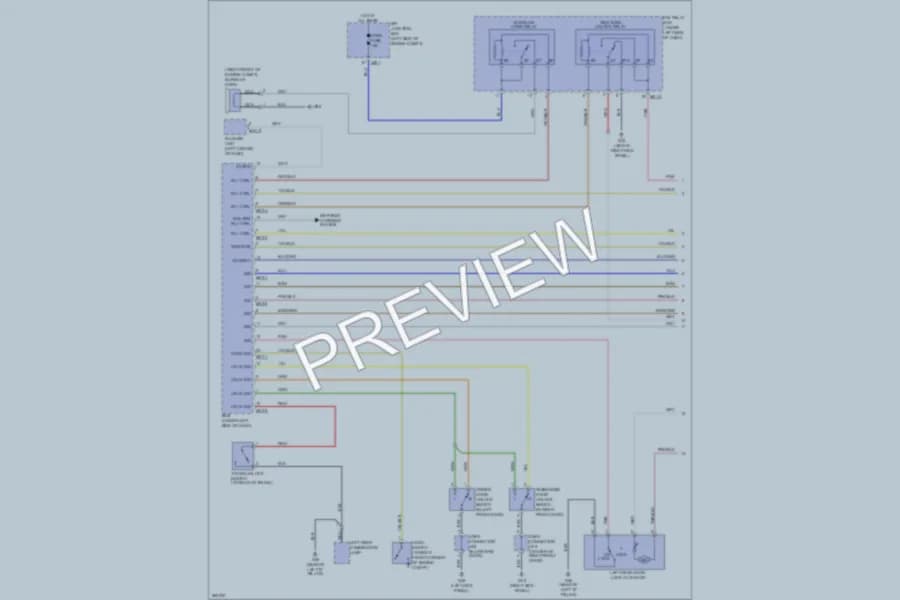 2007 Kia Optima Anti Theft wiring diagram preview
