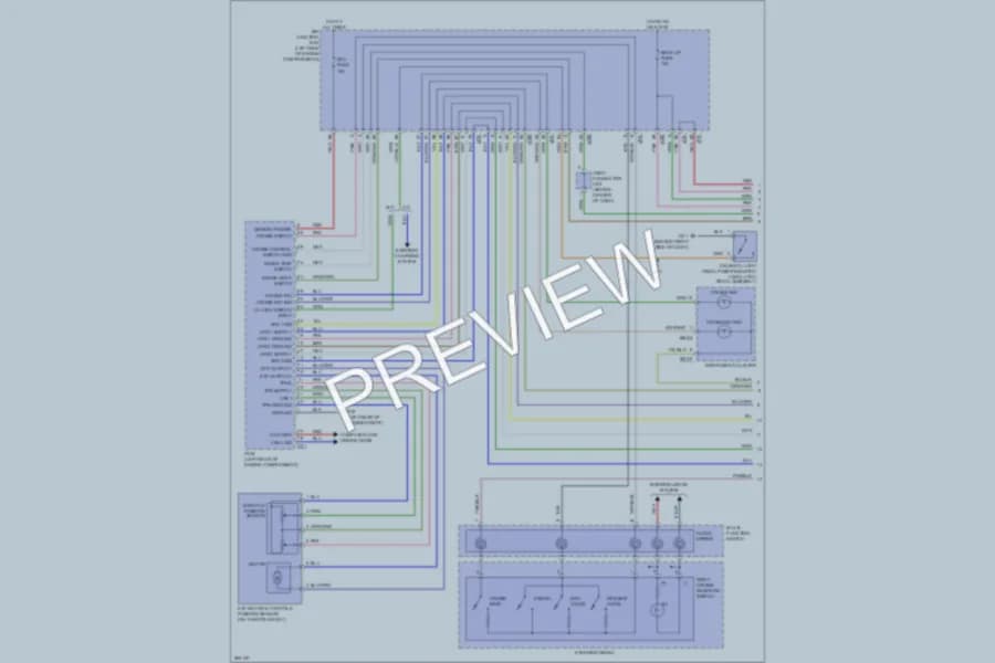 2007 Kia Optima Cruise Control wiring diagram preview