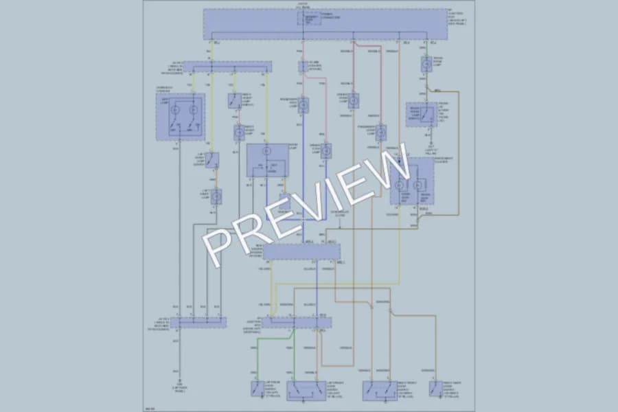 2007 Kia Optima Interior Lights wiring diagram preview