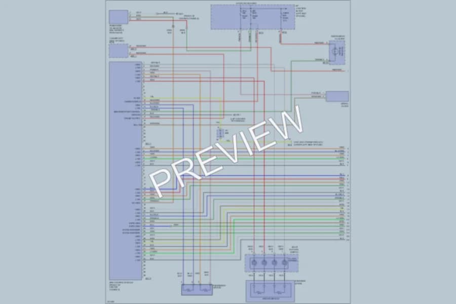 2007 Kia Optima Supplemental Restraints wiring diagram preview