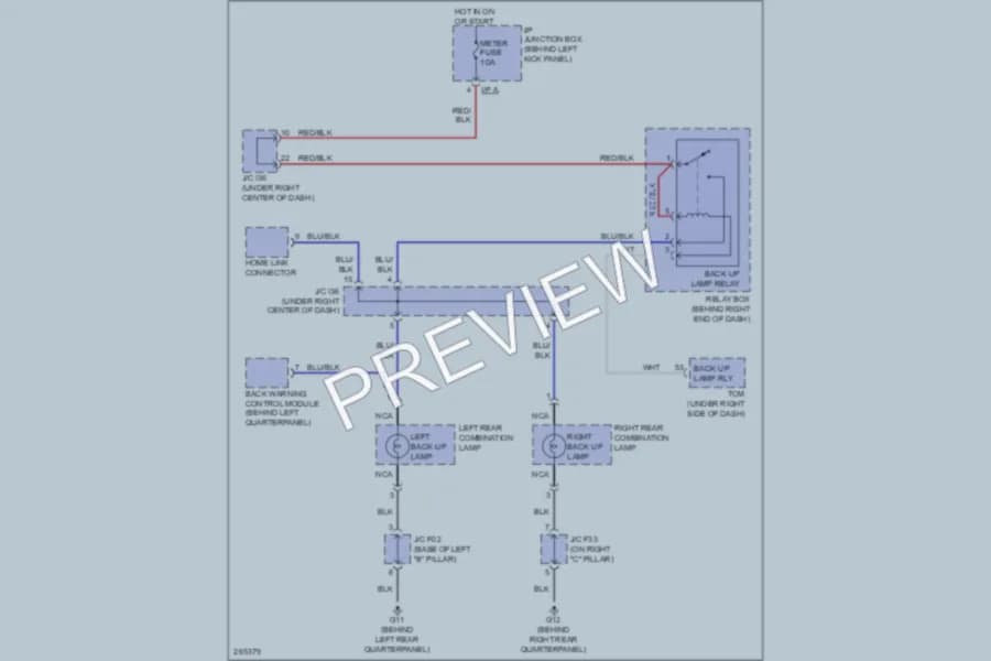 2007 Kia Sorento Exterior Lights wiring diagram preview