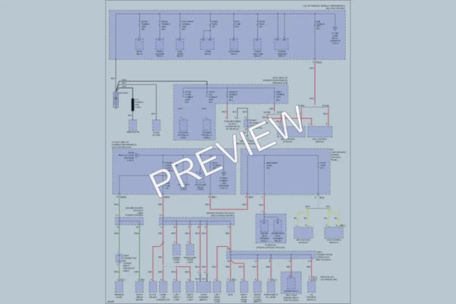 2007 Kia Sorento Power Distribution wiring diagram preview