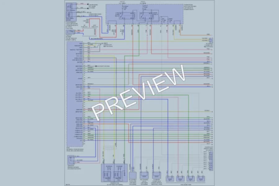 2007 Kia Spectra5 Engine Performance wiring diagram preview