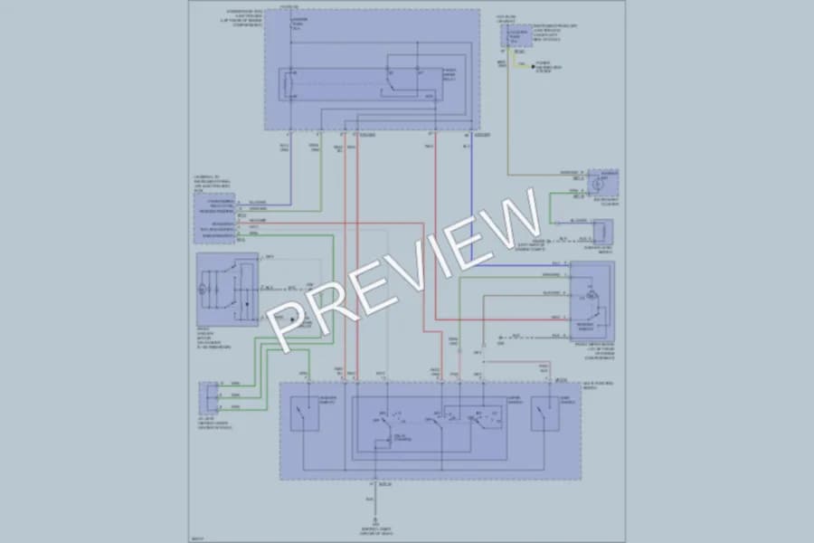2007 Kia Spectra5 Wiper Washer wiring diagram preview