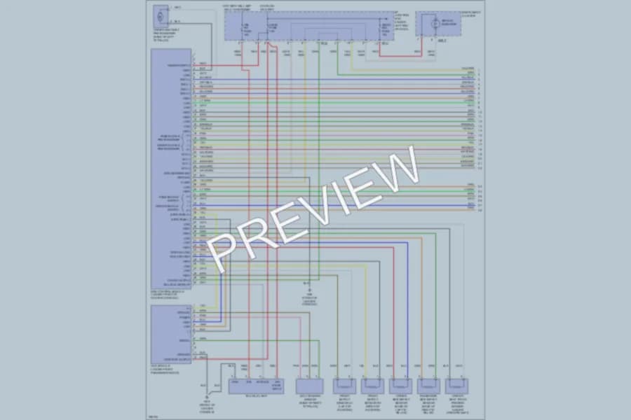 2007 Kia Sportage Supplemental Restraints wiring diagram preview