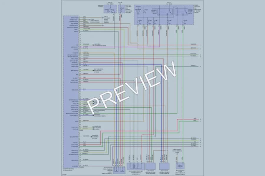 2007 LandRover RangeRover Engine Performance wiring diagram preview