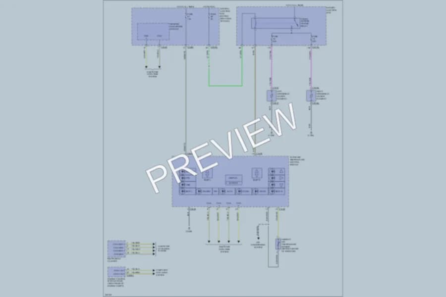 2007 LandRover RangeRoverSport Defoggers wiring diagram preview