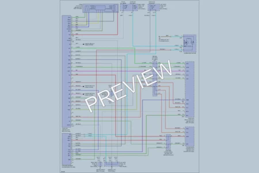2007 Lexus LX470 Electronic Power Steering wiring diagram preview