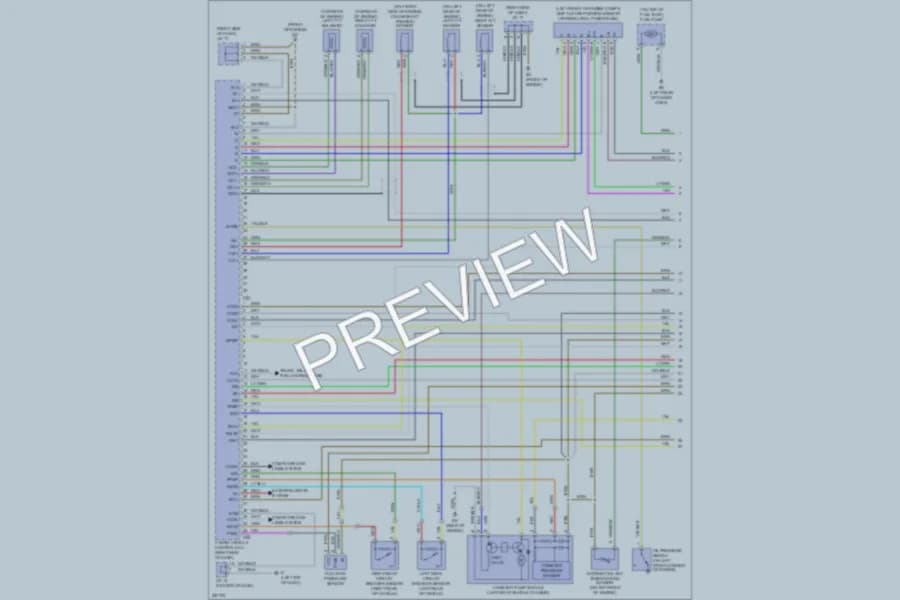 2007 Lexus RX400h Engine Performance wiring diagram preview