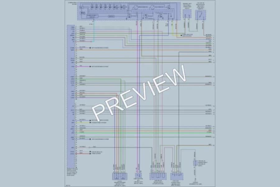 2007 Lexus SC430 Engine Performance wiring diagram preview