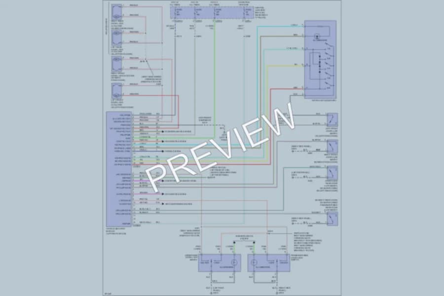 2007 Lincoln MarkLT Anti Theft wiring diagram preview