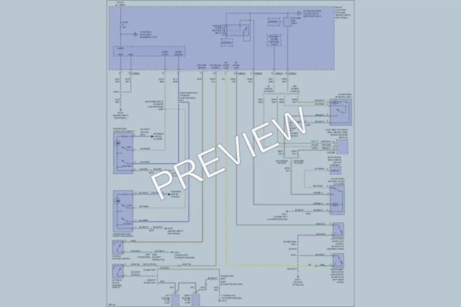 2007 Lincoln NavigatorL Anti Theft wiring diagram preview