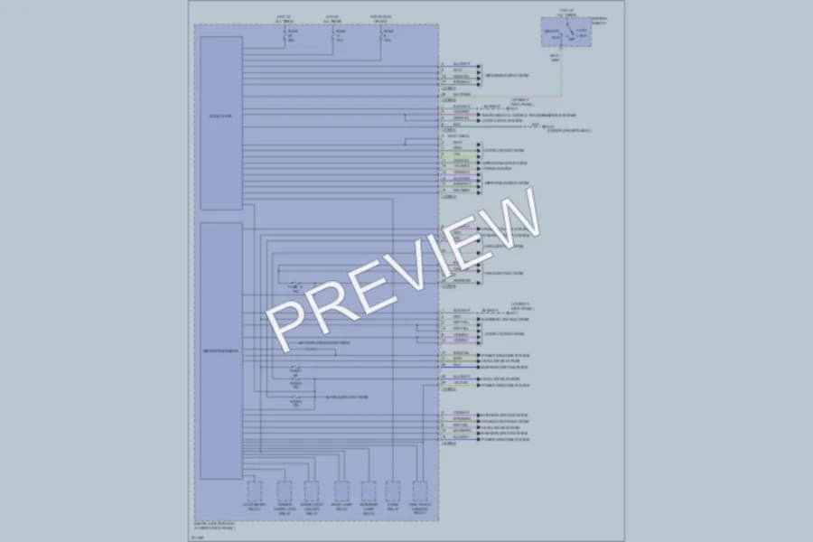 2007 Mazda B2300 Body Control Modules wiring diagram preview
