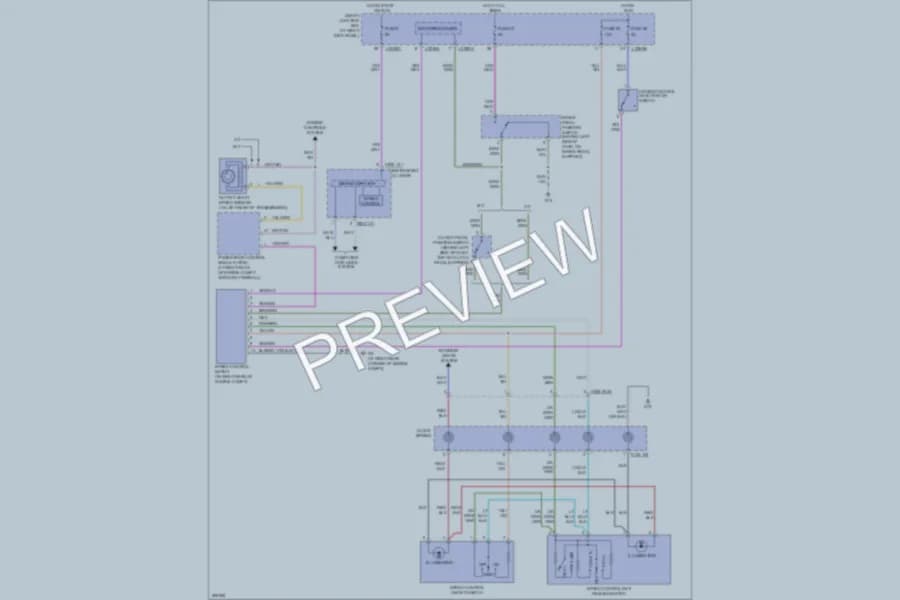 2007 Mazda B4000 Cruise Control wiring diagram preview