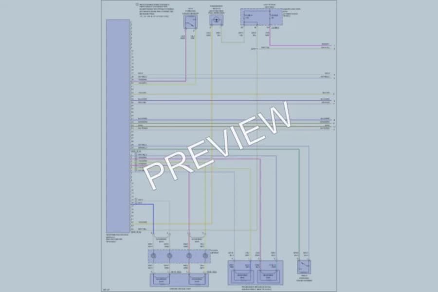2007 Mazda B4000 Supplemental Restraints wiring diagram preview