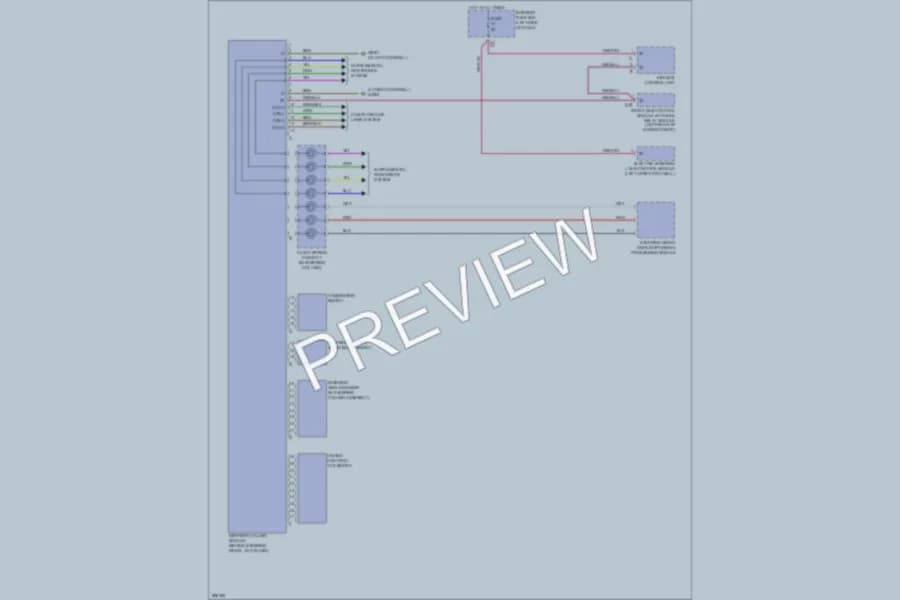 2007 MercedesBenz CLK350 Electronic Power Steering wiring diagram preview