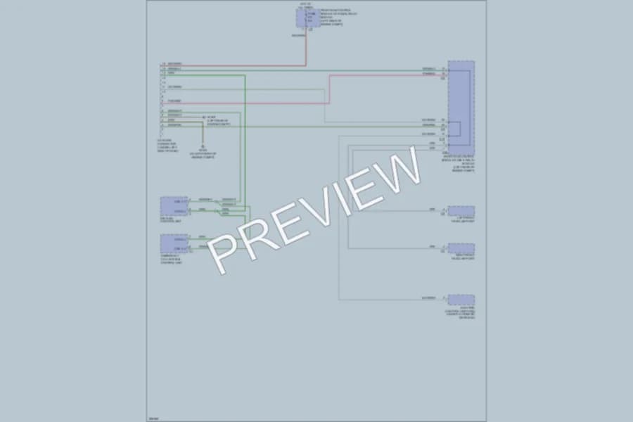 2007 MercedesBenz CLK550 Computer Data Lines wiring diagram preview