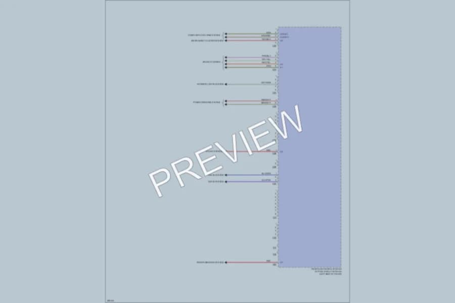 2007 MercedesBenz CLS550 Body Control Modules wiring diagram preview