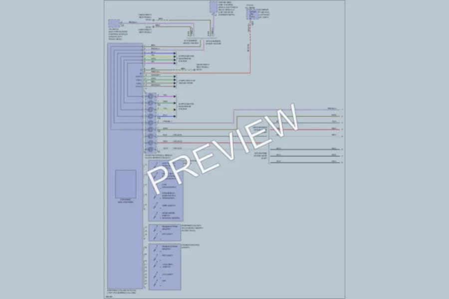 2007 MercedesBenz E320BLUETEC Electronic Power Steering wiring diagram preview