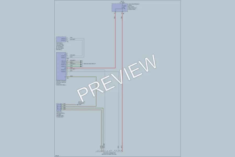 2007 MercedesBenz R320CDI Computer Data Lines wiring diagram preview