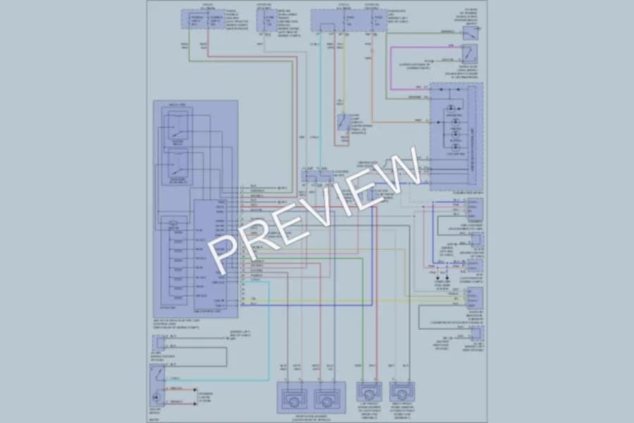 2007 Nissan Altima Anti Lock Brakes wiring diagram preview