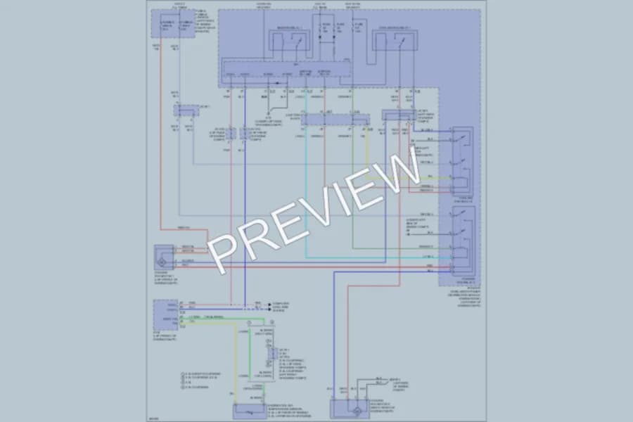 2007 Nissan Altima Cooling Fan wiring diagram preview