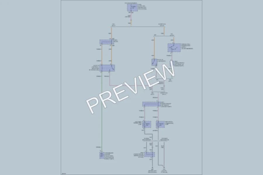 2007 Nissan Altima Exterior Lights wiring diagram preview