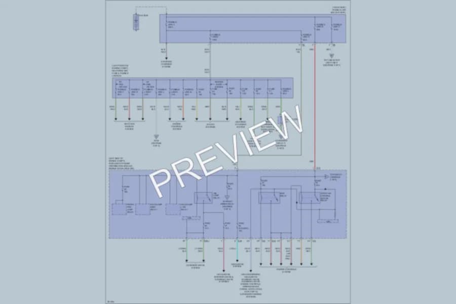 2007 Nissan Altima Power Distribution wiring diagram preview