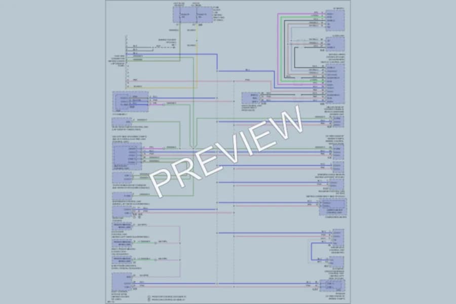 2007 Nissan Armada Computer Data Lines wiring diagram preview