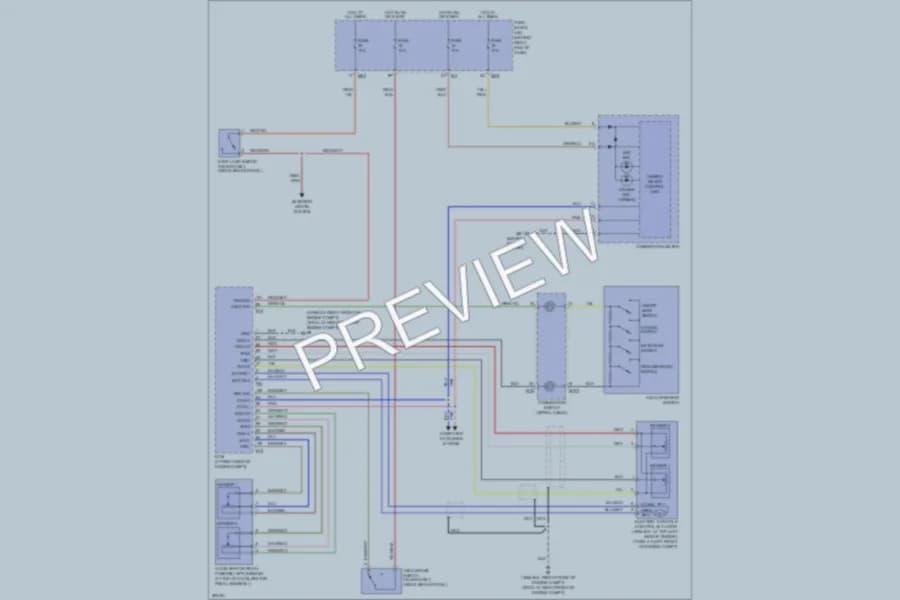 2007 Nissan Armada Cruise Control wiring diagram preview