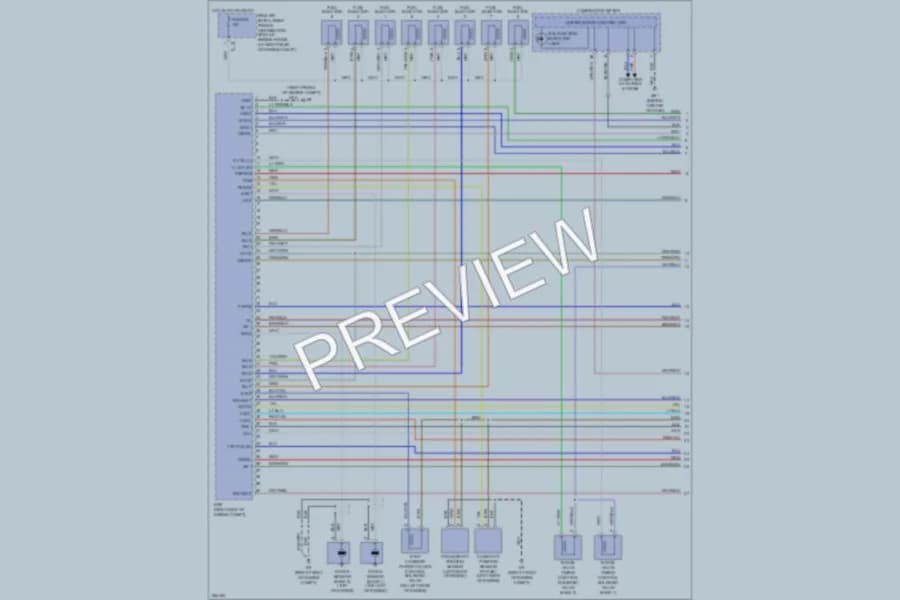 2007 Nissan Armada Engine Performance wiring diagram preview