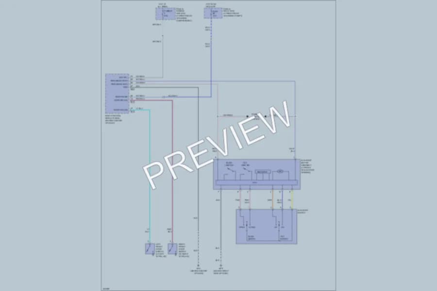 2007 Nissan Armada Power Top Sunroof wiring diagram preview