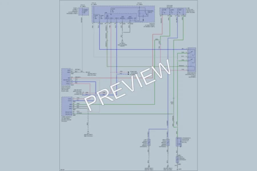 2007 Nissan Maxima Defoggers wiring diagram preview