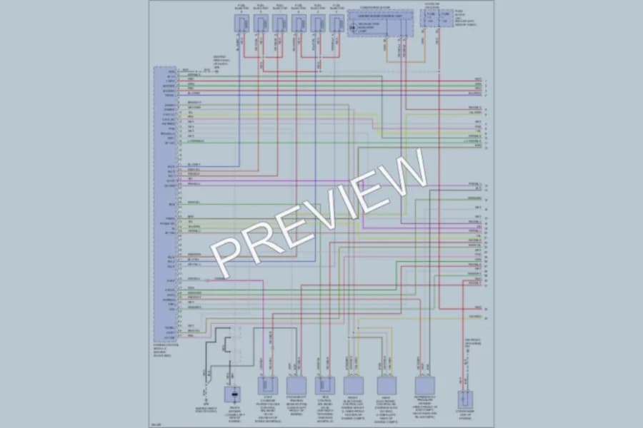 2007 Nissan Murano Engine Performance wiring diagram preview