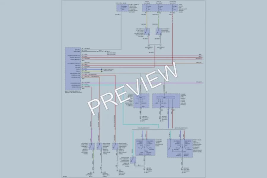2007 Nissan Murano Interior Lights wiring diagram preview