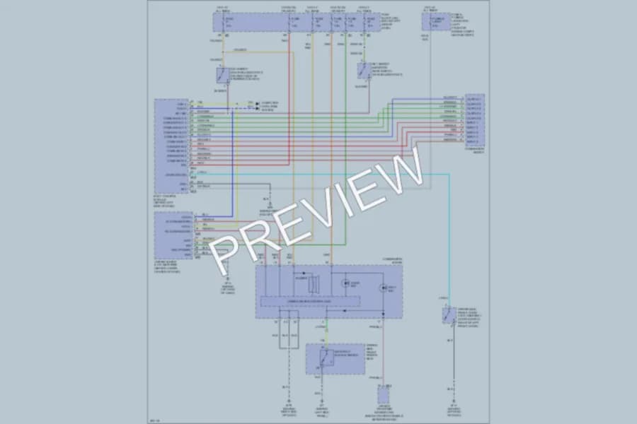 2007 Nissan Murano Warning Systems wiring diagram preview