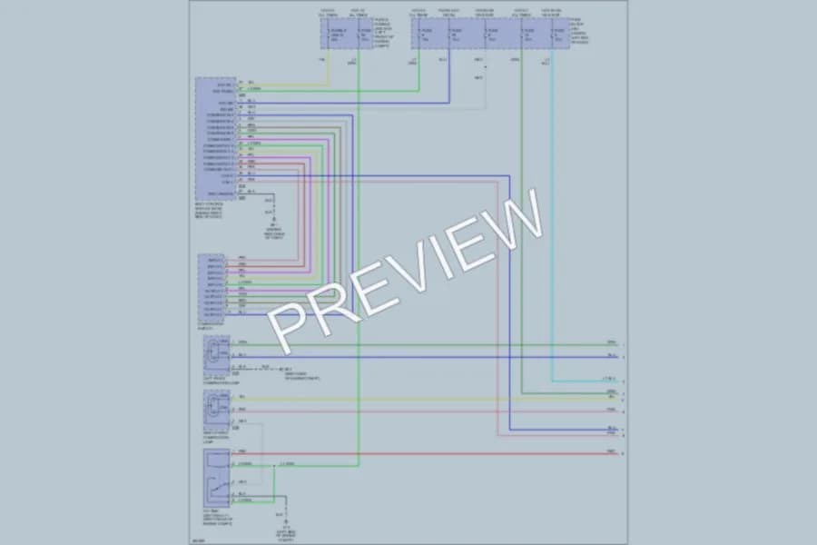 2007 Nissan Versa Headlights wiring diagram preview