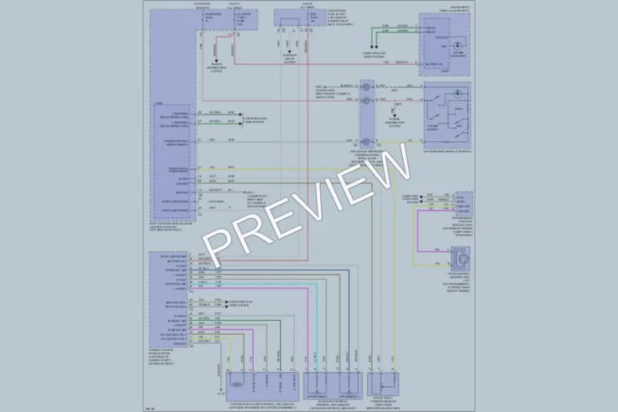 2007 Saturn Aura Cruise Control wiring diagram preview