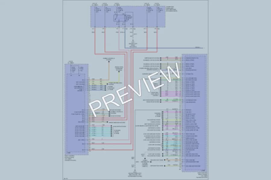 2007 Saturn ION2 Body Control Modules wiring diagram preview