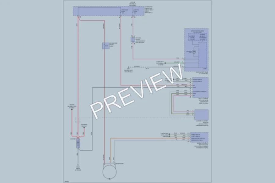 2007 Saturn Outlook Starting Charging wiring diagram preview