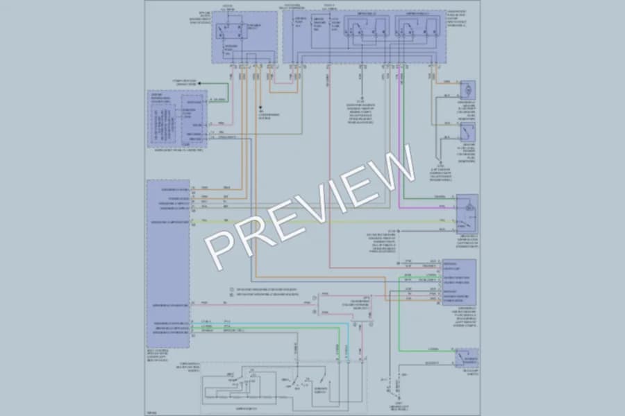 2007 Saturn Outlook Wiper Washer wiring diagram preview