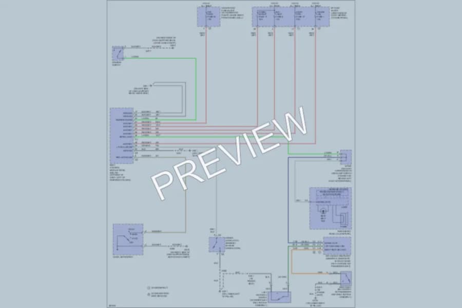 2007 Saturn Relay Warning Systems wiring diagram preview