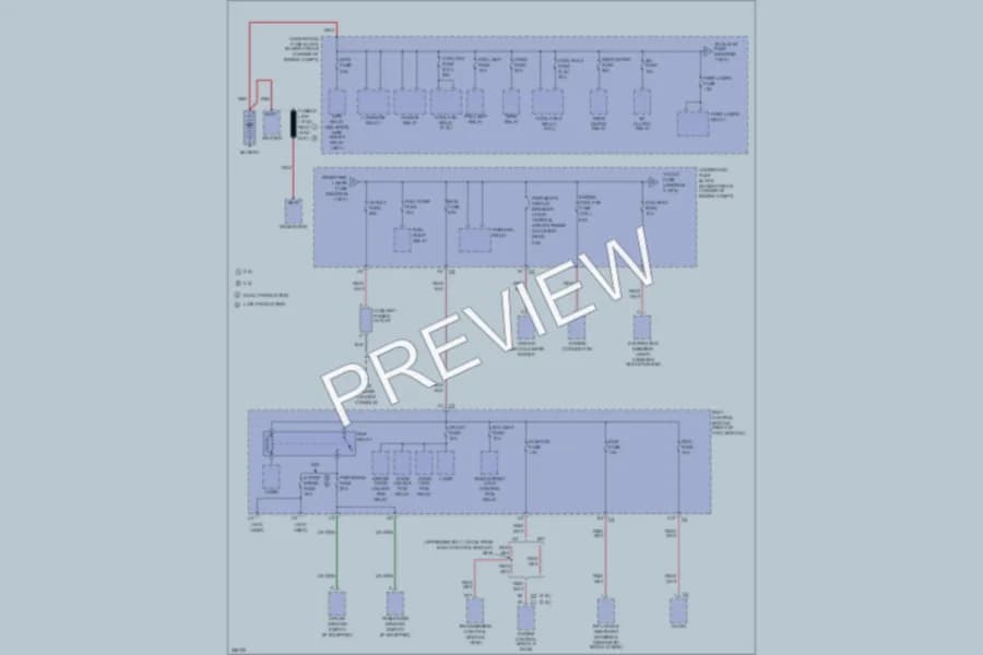 2007 Saturn Sky Power Distribution wiring diagram preview