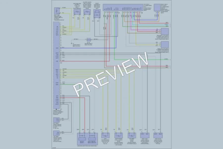 2007 Scion tC Supplemental Restraints wiring diagram preview