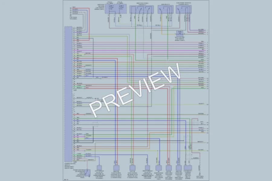 2007 Subaru B9Tribeca Engine Performance wiring diagram preview