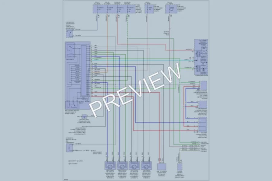 2007 Subaru Impreza Anti Lock Brakes wiring diagram preview