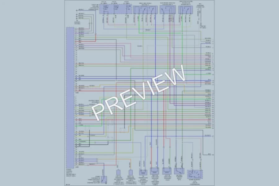 2007 Subaru Outback Engine Performance wiring diagram preview