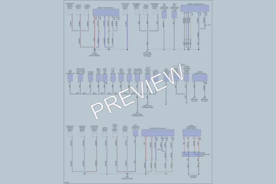 2007 Subaru Outback Ground Distribution wiring diagram preview