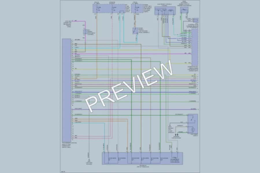 2007 Suzuki Forenza Transmission wiring diagram preview